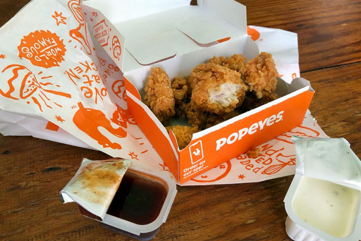 Popeyes Chicken Nuggets
