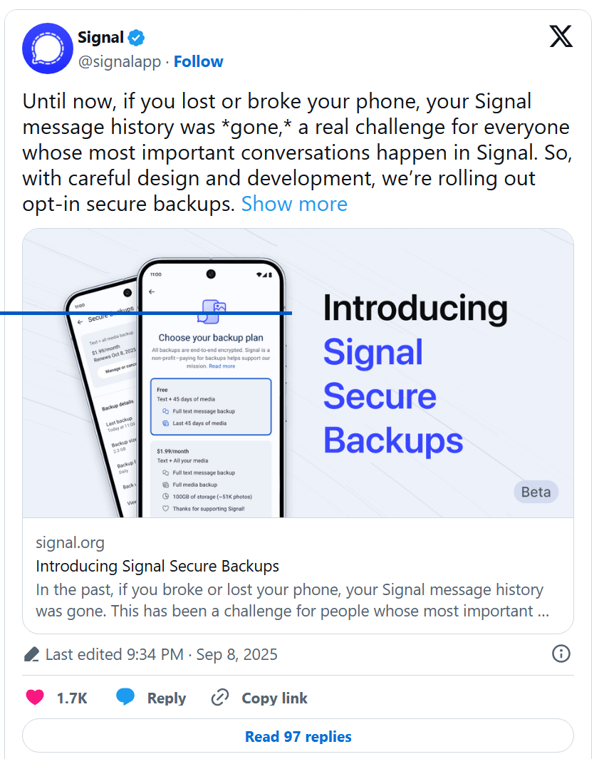 signal